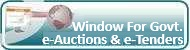 Window For Govt. e-Auctions & e-Tenders